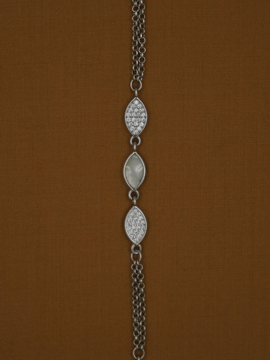 Lightweight Imported MOP Almond Bracelet